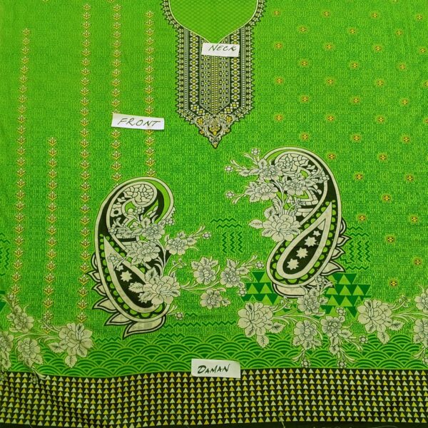 Fancy Printed Lawn Unstitched 3 Piece Suit Best for Girls  & women - Art# SS - FPL - SL8000-23 - UF