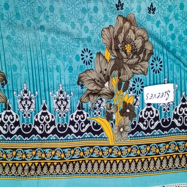 Fancy Printed Lawn Unstitched 3 Piece Suit Best for Girls  & women - Art# SS - FPL - SL8000-42 - UF - Image 4
