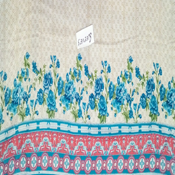 Fancy Printed Lawn Unstitched 3 Piece Suit Best for Girls  & women - Art# SS - FPL - SL8000-08 - UF - Image 3