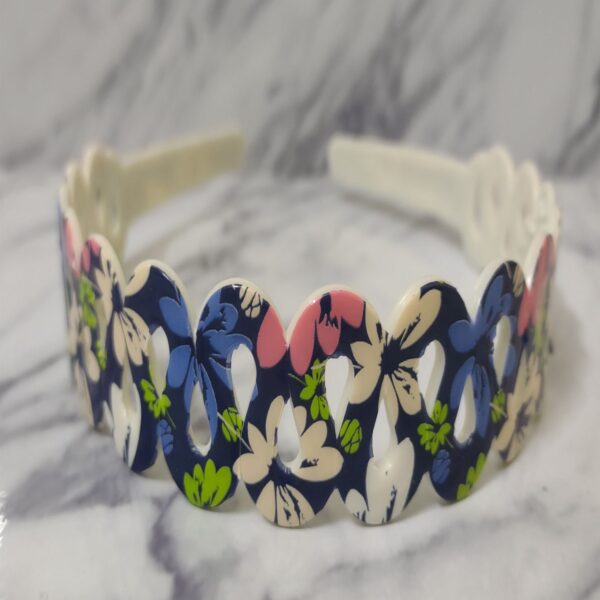 Fancy Stylish Hair Band for Girls and Women - Random Multi Color- Art# SS-HB-Ring 02-FWAH-0002-1Pc - Image 2