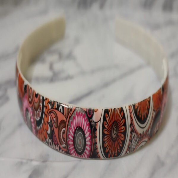 Fancy Hair Band for Girls and Women - High Quality - Random Multi Color- Art# SS-HB-Flower 01-FWAH-0001-1Pc - Image 3