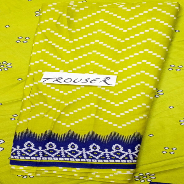 Fancy Printed Lawn Unstitched 3 Piece Suit Best for Girls  & women - Art# SS - FPL - SL8000-15 - UF - Image 4