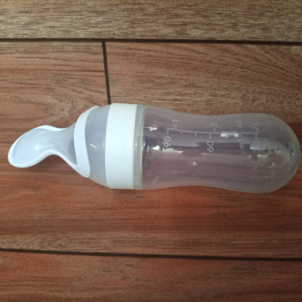 Spoon Feeder - Silicon Feeder with Spoon - Random Color - Art# M247-Spoon Feeder-1Pc-0001 - Image 5