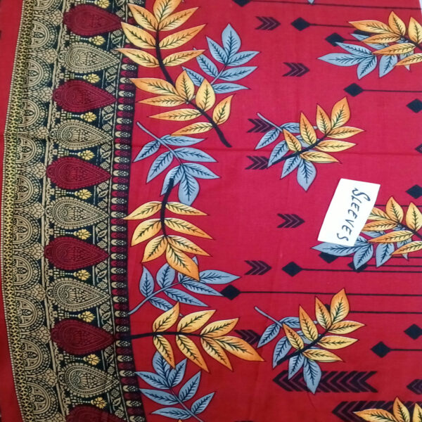 Fancy Printed Lawn Unstitched 3 Piece Suit Best for Girls  & women - Art# SS - FPL - SL8000-38 - UF - Image 4