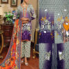 Fancy Printed Lawn Unstitched 3 Piece Suit Best for Girls  & women - Art# SS - FPL - LC - SL9000-03 - UF - Image 3