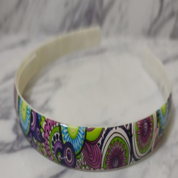 Fancy Hair Band for Girls and Women - High Quality - Random Multi Color- Art# SS-HB-Flower 01-FWAH-0001-1Pc - Image 4