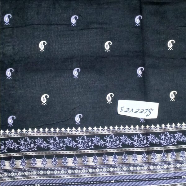 Fancy Printed Lawn Unstitched 3 Piece Suit Best for Girls  & women - Art# SS - FPL - SL8000-27 - UF - Image 4
