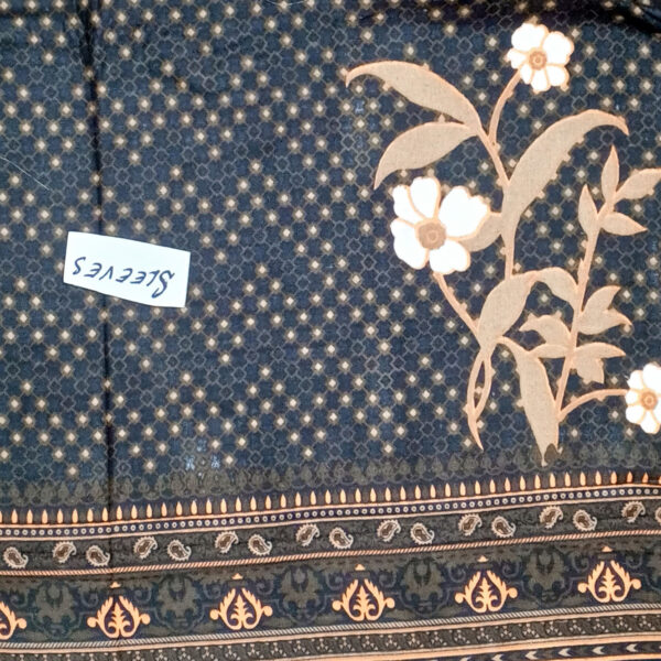 Fancy Printed Lawn Unstitched 3 Piece Suit Best for Girls  & women - Art# SS - FPL - SL8000-30 - UF - Image 4