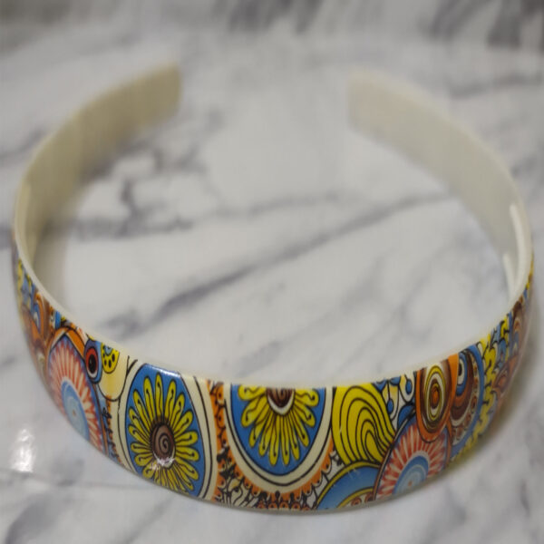 Fancy Hair Band for Girls and Women - High Quality - Random Multi Color- Art# SS-HB-Flower 01-FWAH-0001-1Pc - Image 6