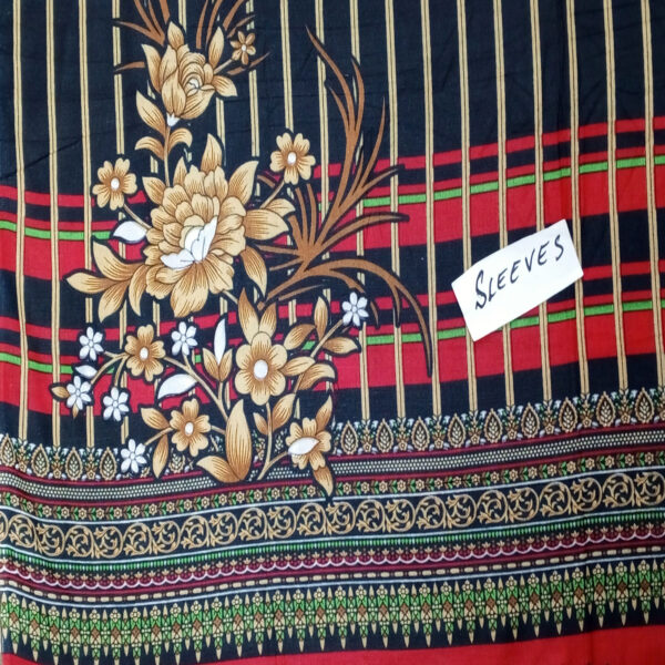 Fancy Printed Lawn Unstitched 3 Piece Suit Best for Girls  & women - Art# SS - FPL - SL8000-28 - UF - Image 4