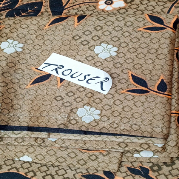 Fancy Printed Lawn Unstitched 3 Piece Suit Best for Girls  & women - Art# SS - FPL - SL8000-30 - UF - Image 5