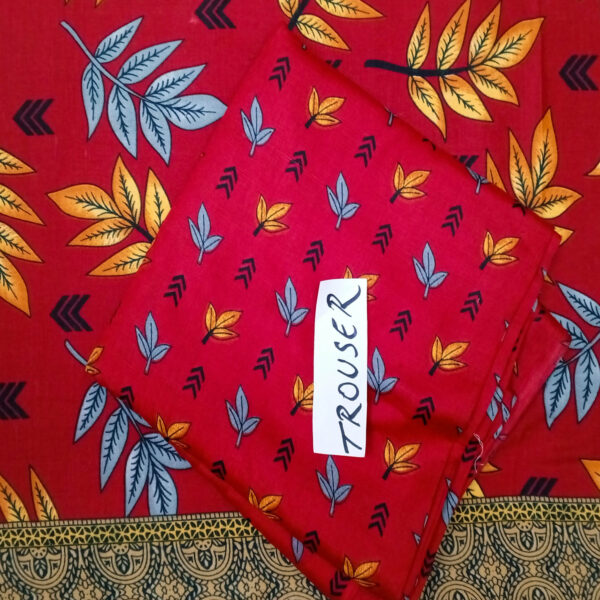 Fancy Printed Lawn Unstitched 3 Piece Suit Best for Girls  & women - Art# SS - FPL - SL8000-38 - UF - Image 6