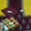 Fancy Printed Lawn Unstitched 3 Piece Suit Best for Girls  & women - Art# SS - FPL - LC - SL9000-13 - UF - Image 5