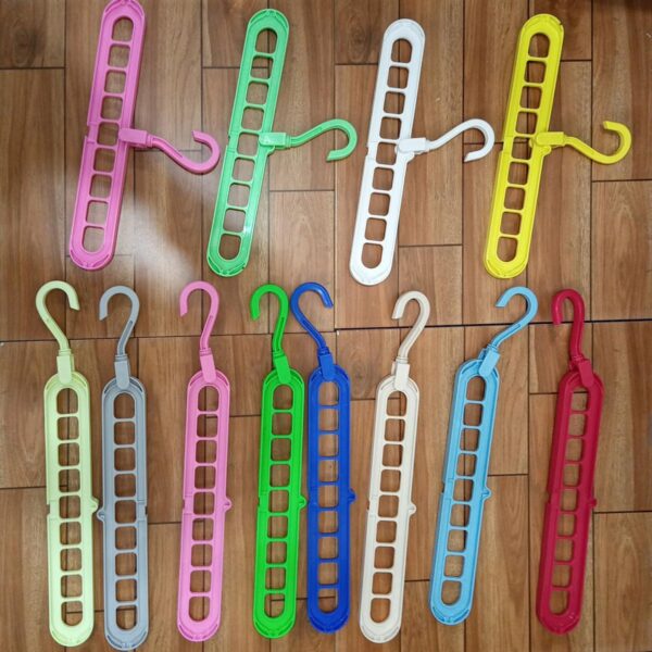 360 degree routable Plastic Hanger Multi Color Art # SS-PHC01 (2 Pcs) - Image 2