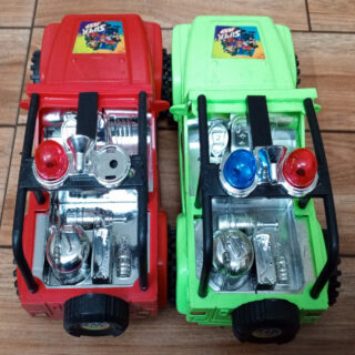 Jeep Push and Go Friction Car Toy For Kids - Random Multicolor - Art# SS-Jeep-B Vehicle-0003 - 1 Pc