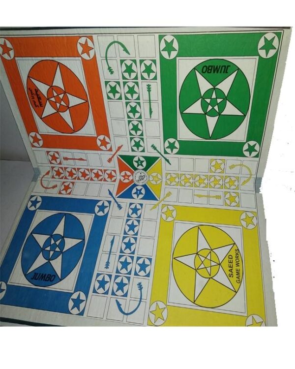 Jumbo Five in One Ludo (1 Pcs)