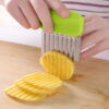 Wavy French Fries Cutter Stainless Steel Potato Slicer Art # SS-PS01