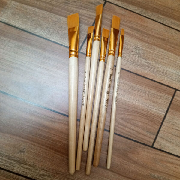 Professional Art Flat Brush Set - Image 13