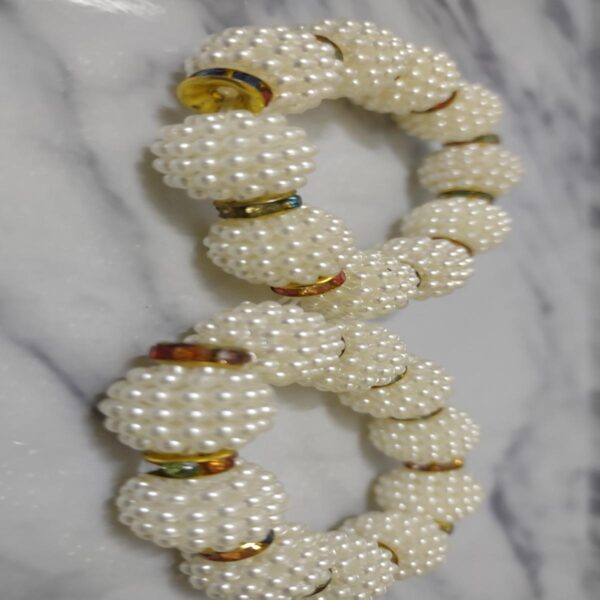 Fancy Bracelet for Girls - Random Multi Color- Art# SS-Bracelet-Pearl-FWAH-03-1Pc - Image 2