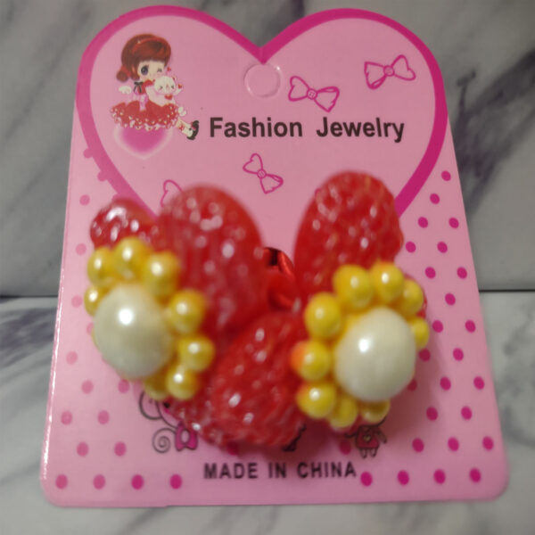 Fancy Stylish Elastic Pony for Girls and Women - Random Multi Color- Art# SS-Flower-Pony-FGAH-0003-1Pc - Image 3