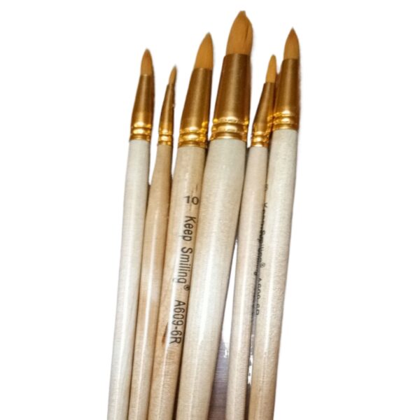 Professional Art Round Brush Set - Image 7