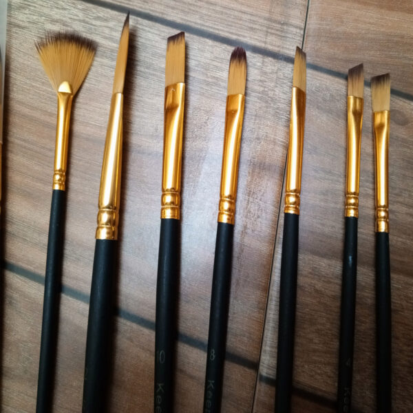 Professional Art Multi Shape Brush Set - Image 7