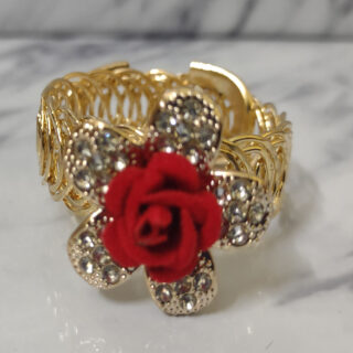 Fancy Stylish Bracelet Best for baby  Girls - Random Multi Color- Art# SS-Bracelet Flower-FGAH-0002-1Pc