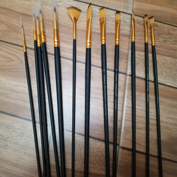 Professional Art Multi Shape Brush Set - Image 6