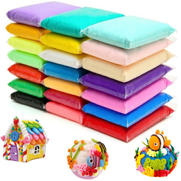 3D Modeling Clay 12 Pcs/1 Pkt - Image 9