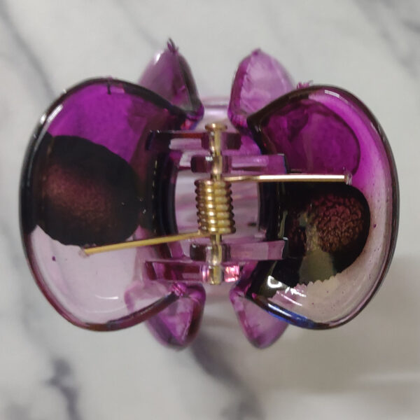 Fancy Stylish Hair Catcher for Girls and Women - Random Multi Color- Art# SS-Transparent-FGAH-0003-1Pc - Image 4