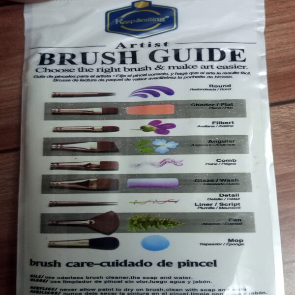 High Quality Nylon Professional Art Multi Shape Brush Set - Image 6