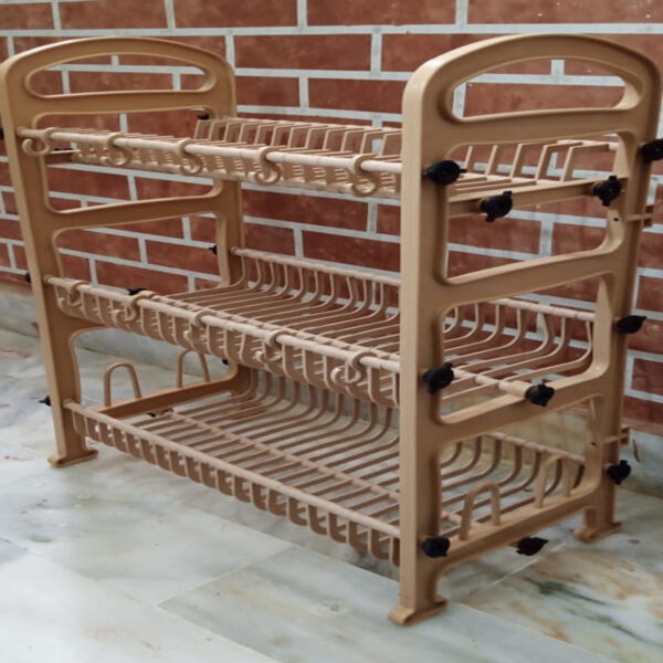 Large Dish Rack Multi Color Art # SS-LDR01 - Image 2