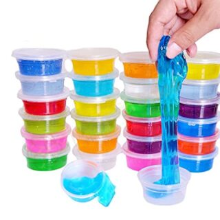 Jelly Clay Multicolor Art # SS-AFC 01 (12 Pcs/ 1 Pkt)