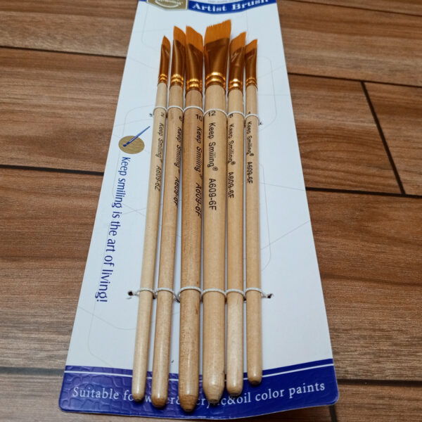 Professional Art Flat Brush Set - Image 9