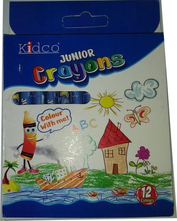 Kidco Junior Crayon 12 Colors (1 Pcs)