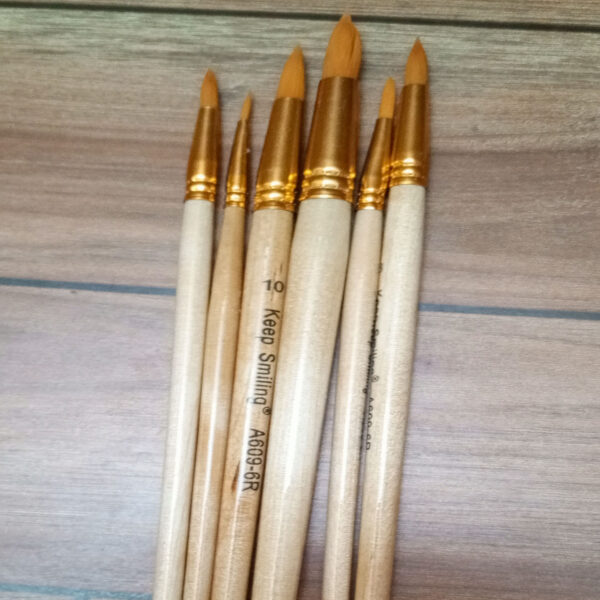 Professional Art Round Brush Set - Image 5