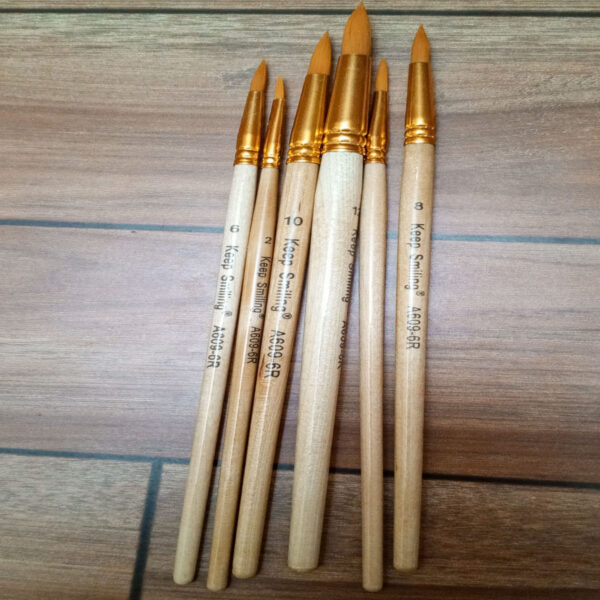 Professional Art Round Brush Set - Image 8