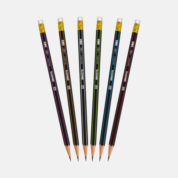 ORO Granite Pack of 12 Pencils - Image 2