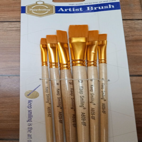 Professional Art Flat Brush Set - Image 6