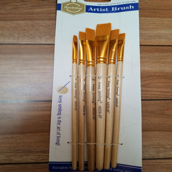 Professional Art Flat Brush Set - Image 5