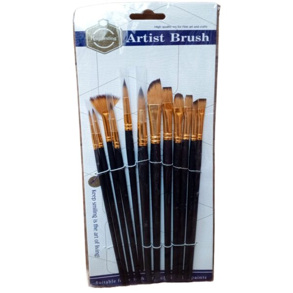Professional Art Multi Shape Brush Set - Image 3
