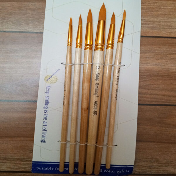 Professional Art Round Brush Set - Image 2