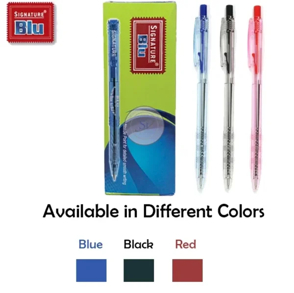 Signature Blu Ball Pen